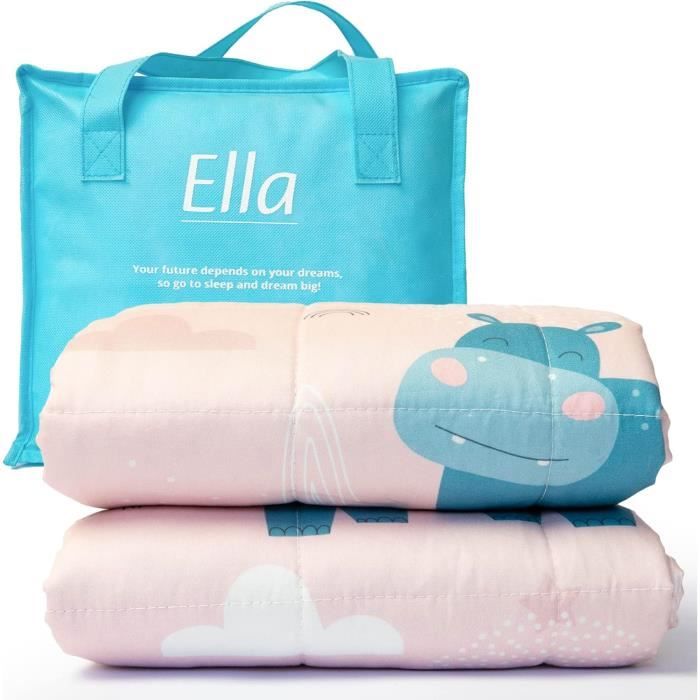 Arborescence Gewogen Deken Kind - Ella - 2, 4 Kg - 90x120cm - Hypoallergeen - Zacht Katoen
