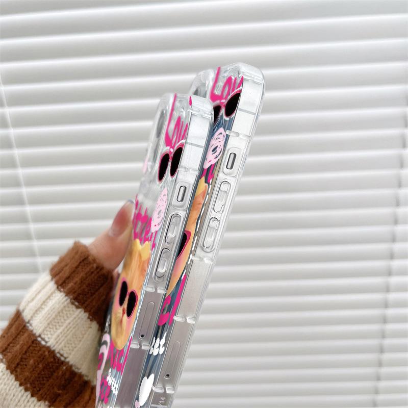 IPhone 11 13 XR 15 Pro Max 12 14 Pro Max Kılıf iPhone 16 7 Plus 8 Plus XS Max 6 15 Plus Lazer Dalga Desenli Düşmeye Karşı Su Geçirmez Cep Telefonu Kılıfları