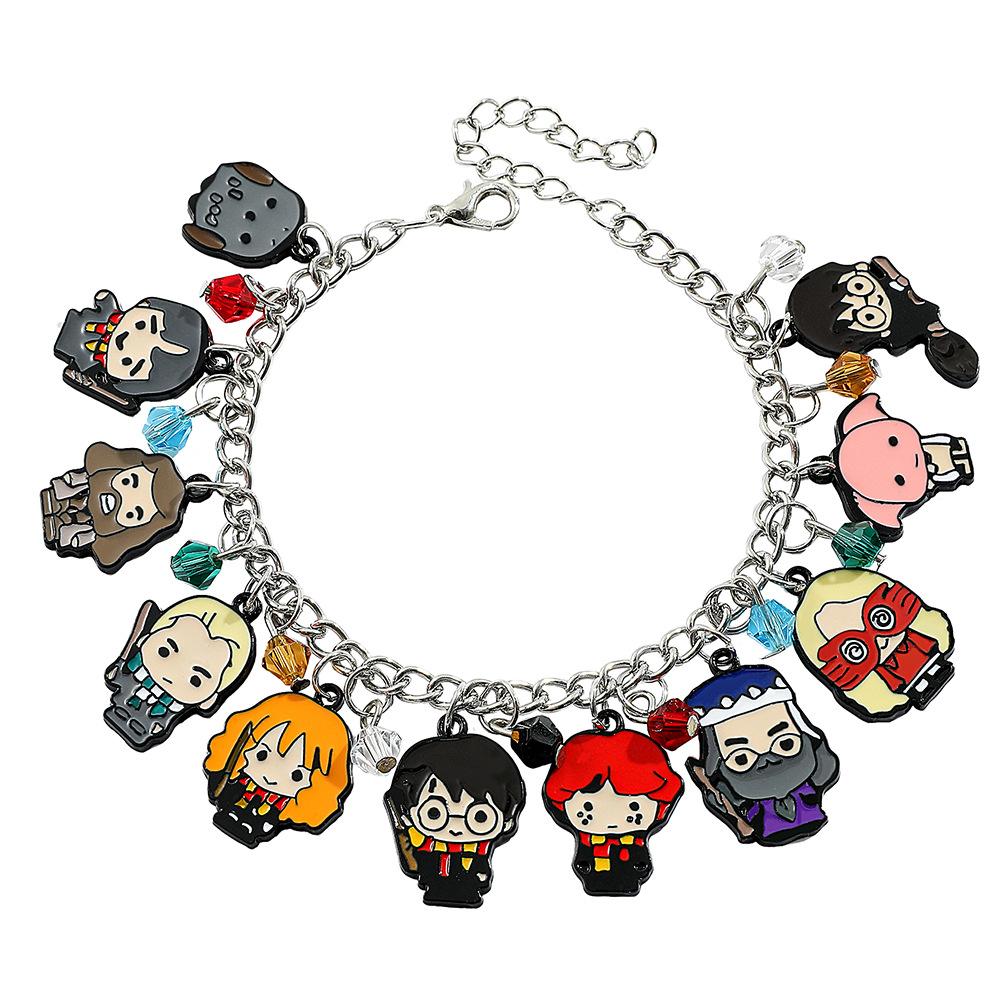 Halloween Anime Cartoon Theme Adjustable Superhero Character Bracelet Accessory