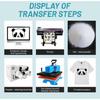 10 Pcs A3/A4 Adhesive Patches Double-Sided Adhesive Film For Sewing Crafts And Decorative Fabric Applications