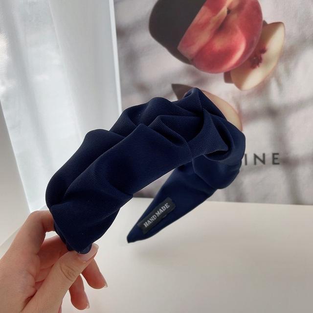 2023 Modieuze haarbanden met bloemenmotief voor vrouwen en meisjes, effen kleuren, designer brede haarbanden, haaraccessoires, hoofddeksels