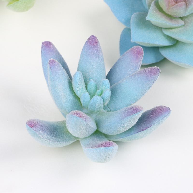 Simulation Succulent Plant Head Small Succulent Plant Head Home Decoration Supermarket Decoration Shooting Props Products