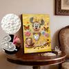 Disney Minnie Oil Painting Style Creative Pearl Painting Art 5D DIY Full Diamond Embroidery Mosaic Cross Stitch Kit Home Room Decoration