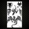 Realistische Sternbild Flügel Temporäre Tattoos Für Frauen Erwachsene Falsche Blumen Krone Kosmischer Tattoo Aufkleber Finger Sexy Kleine Tattoos