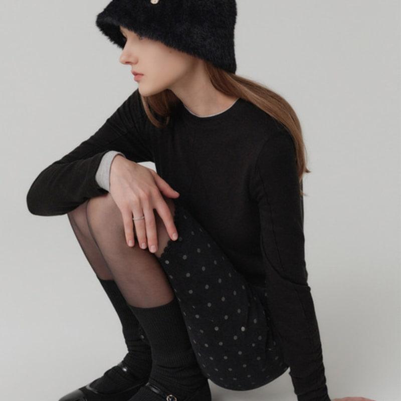 

LOOKAST Шляпа-ведро из меха Lucy / ШЛЯПА-ВЕДРО LUCY FUR_2 цвета BLACK