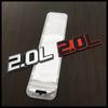 Car displacement tail label 1.8L2.3L2.4L3.0L4.0L5.7L metal displacement car sticker, body sticker