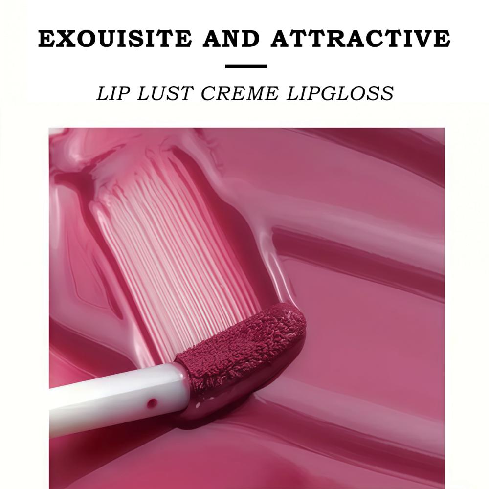 Moisturizing Cream Lip Gloss Autumn/Winter Moisturizing Liquid Lipstick Long Lasting Non Greasy Lip Makeup Christmas Brown