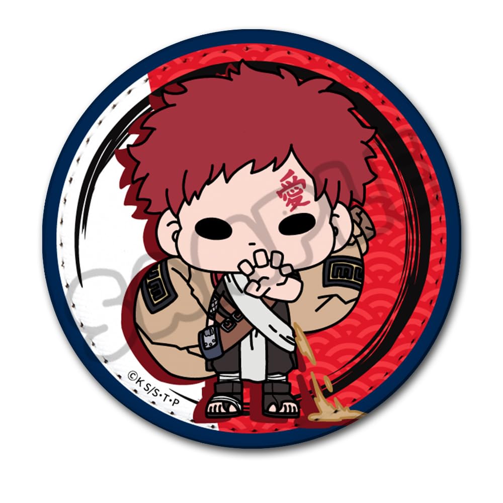 

Шкіряний значок для аніме MG NARUTO [Гаара] [Круглий]