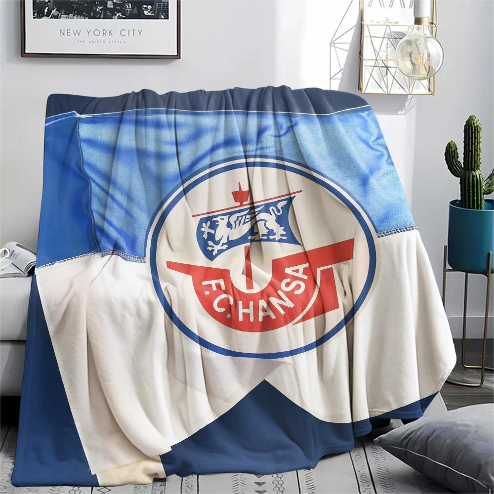 Hansa team,pattern Flannel Blanket, High quality Comfortable for All Seasons, Home Decor, Warmth and Comfort, Perfect for Gifts.