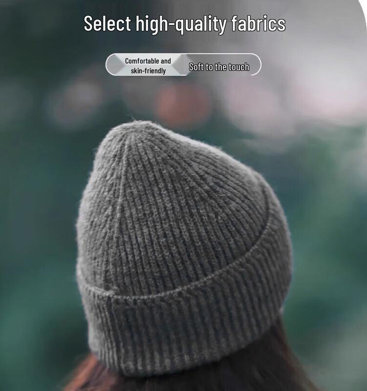 Quyoubang Outdoor Warm Wool Hat