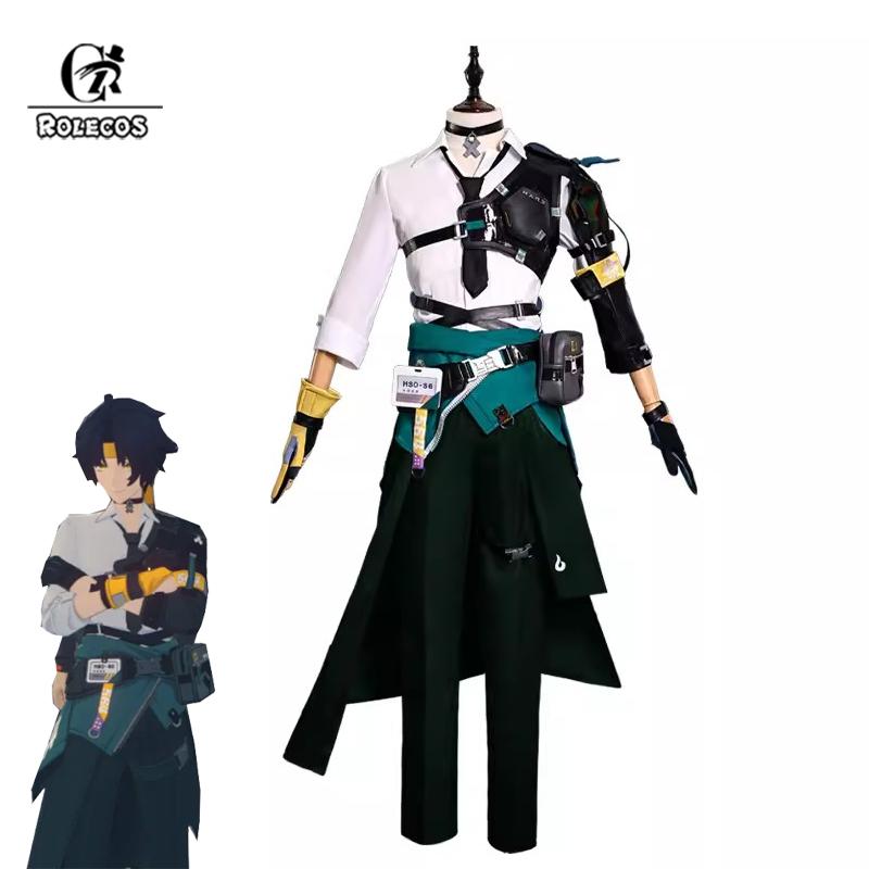 

Игра Zenless Zone Zero Харумаса Косплей Костюм Униформа Повязка на голову Чокер Реквизит Секция 6 Женщины Мужчины Костюм для Хэллоуин Вечеринки XXL