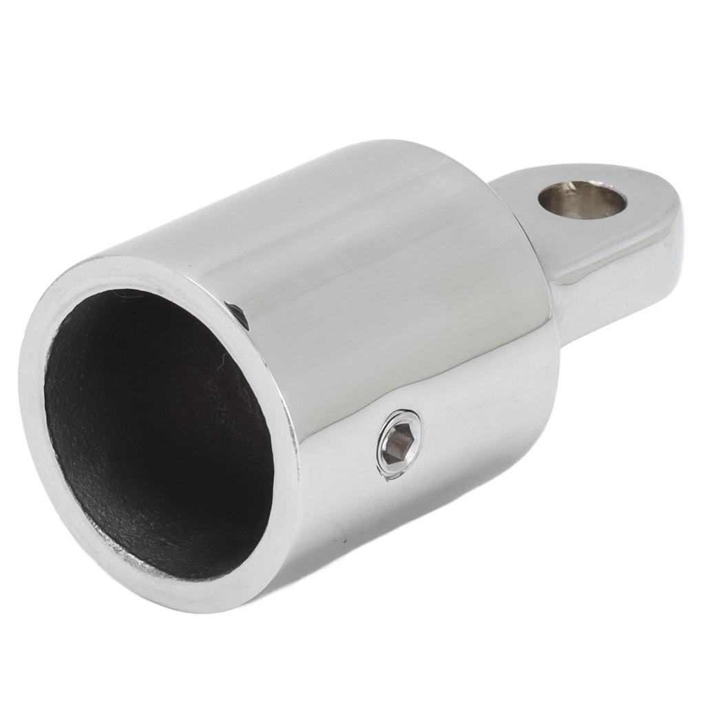 Boat Top Caps Stainless Steel 316 Highly Polished Marine Fittings for Kayak Yacht Canoe25mm(1in)