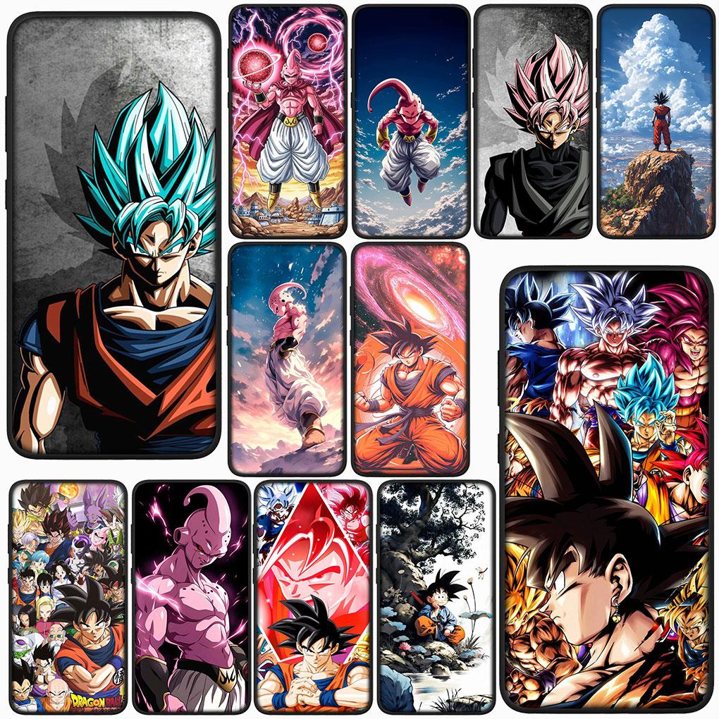for Samsung Galaxy A56 A26 A36 A10 A20 A30 A31 A32 A50 A55 A52 A53 A33 A12 A14 Phone Case Majin Buu Dragons Gokus Balls Super