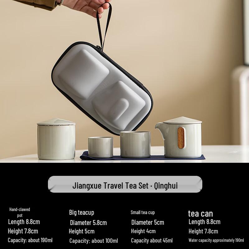 Ceramic Kung Fu Travel Tea Set