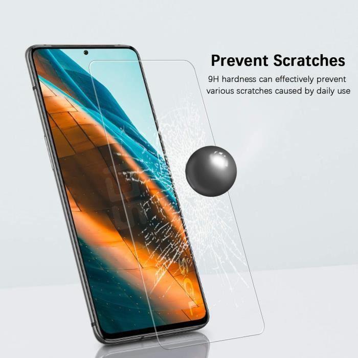 Verre Trempé - HongWe - Samsung Galaxy A51 - Protection Écran - Bord Incurvé 2,5D - Dureté 9H