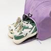 Versatile Large-Capacity Travel Fitness Bag with Shoe Compartment, Custom Logo Option
