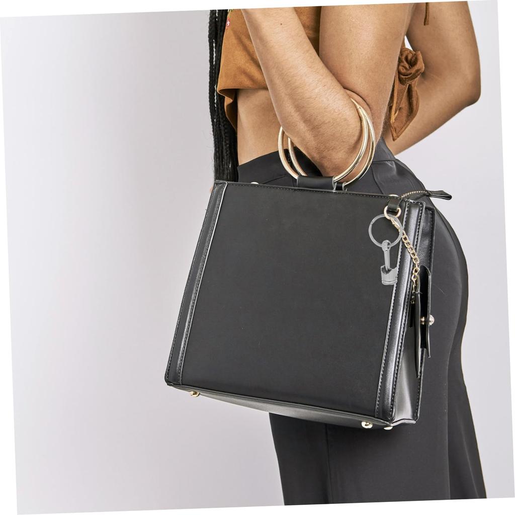 ULTECHNOVO Metall Stempel Nøkkelring, Motorstempel Nøkkelring, Auto Stempel Nøkkelring, Stempel Nøkkelbrikke, Sølv, Sølv