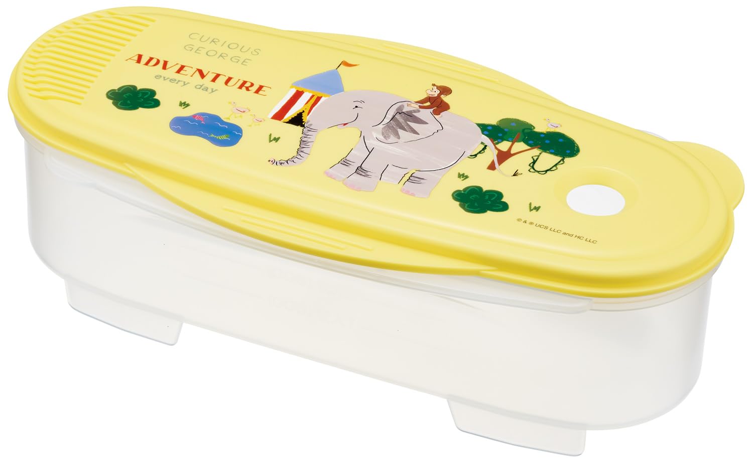 

Skater Microwave Pasta Curious George Made in UDP2 Maker, Zoo, Japan,