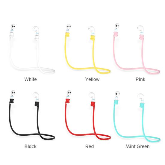 Anti-lost Silicone Bluetooth-compatible Earphone Rope for Xiaomi Air 2 for AirPods 1/2