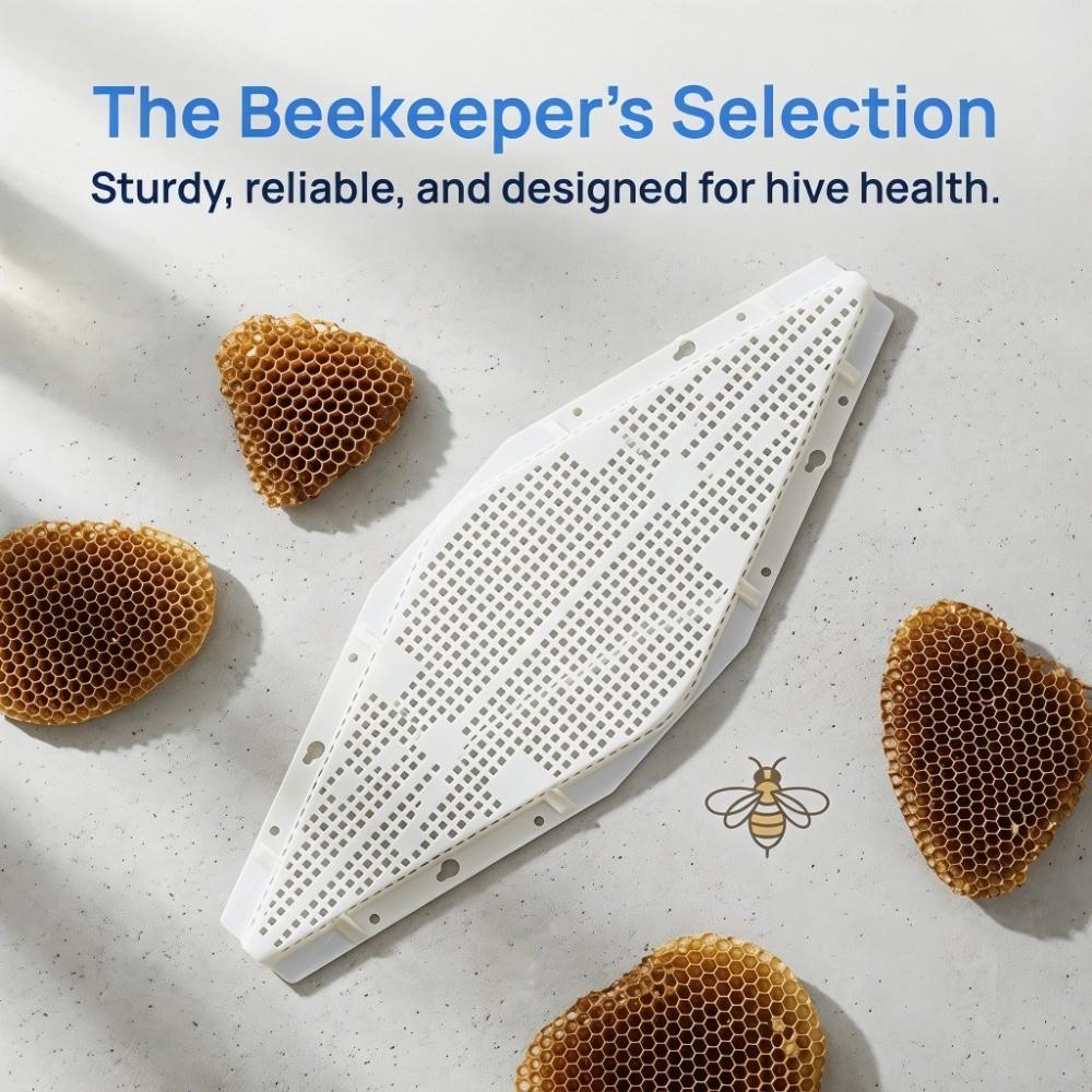 5Pcs Durable Bee Anti Escape Frame Device Plastic Bee Anti Escape Device Apiary Supplies