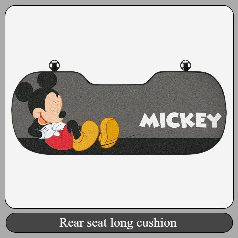 Lotso Mickey Winter Plush Car Seat Cushion Cover Warm Four Seasons Universal Automotive Seat Cover Seat Accessories