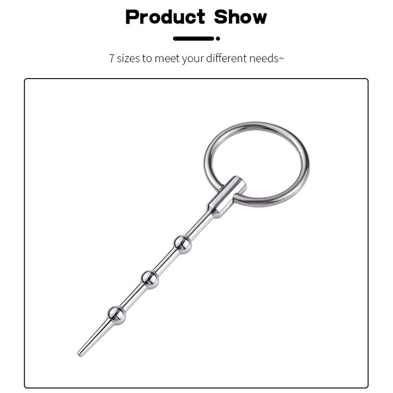 1PCS Metal urethra dilators, beginner's urethra training, penis masturbation sex games, male sex toys