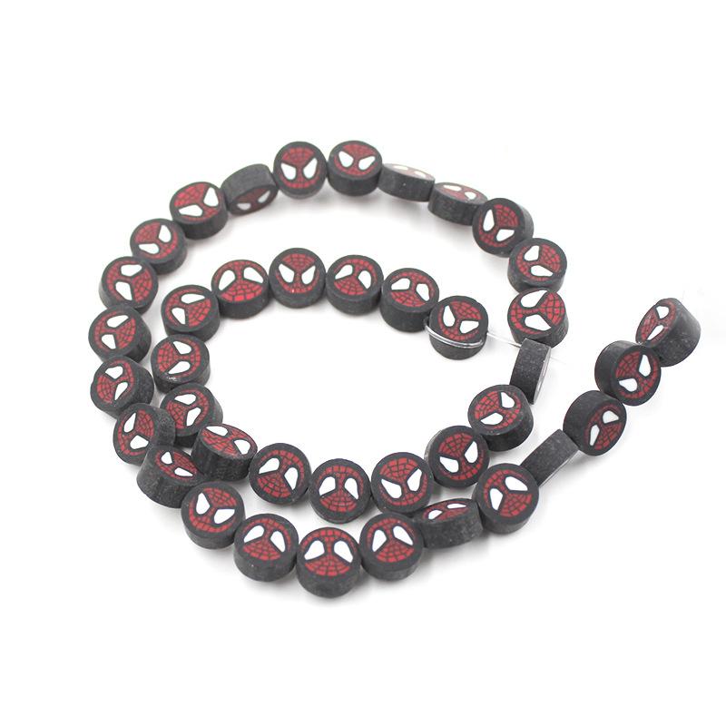 Soft Pottery Beads Beaded Handmade Materials Diy Jewelry Accessories Mobile Phone Chain Bead Separation Mixed Color Soft Pottery Loose Beads