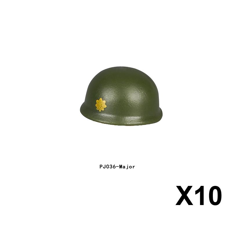 Military Building Block Set Military Supplies Waffen Accessory Soldier Colonel Helmet Gun Rifle M16 Waffen Box Ammunition Brick Toy