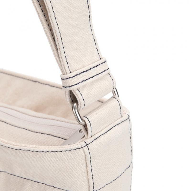 KANGOL Bio Canvas Soft Cross Bag 3396 Ivory