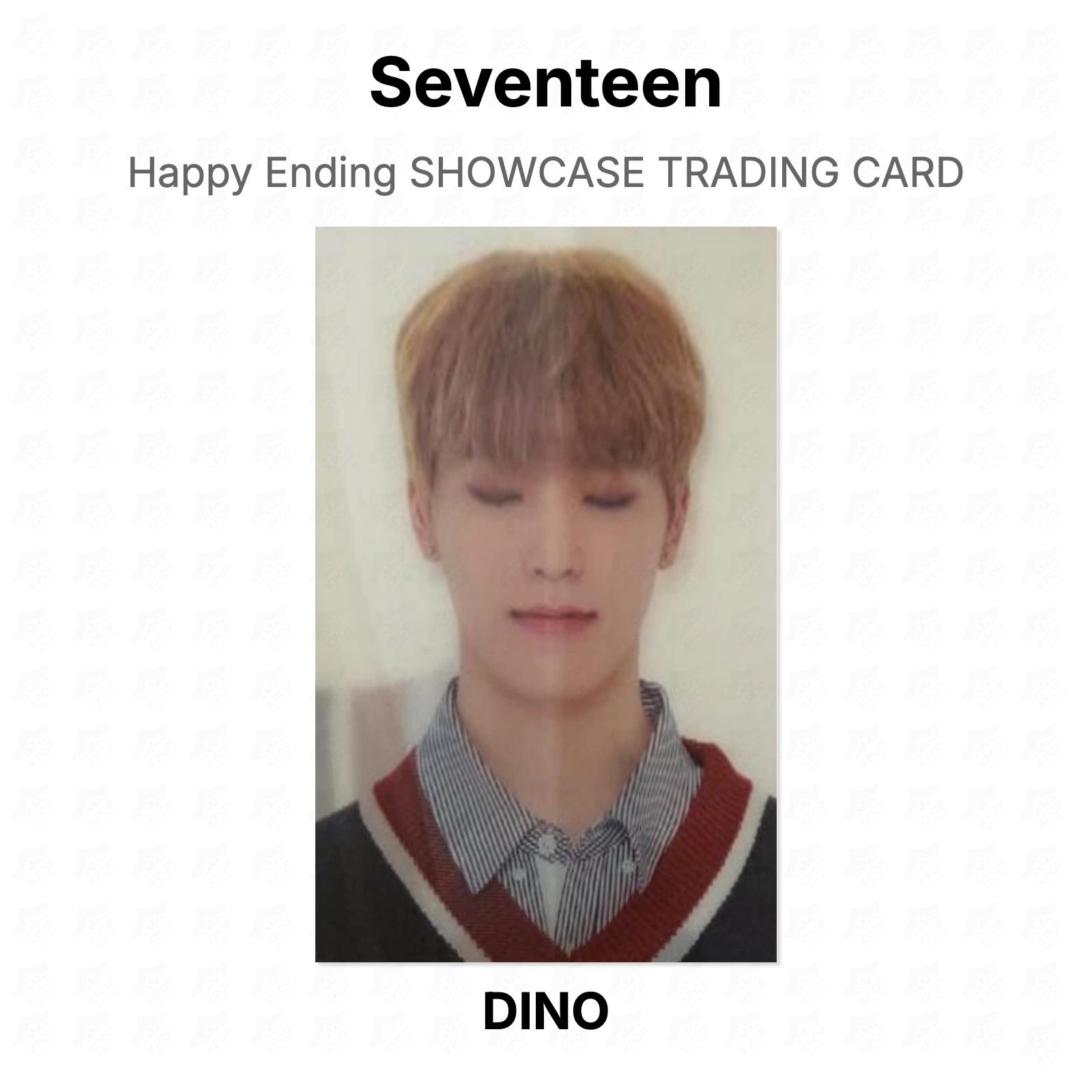 Seventeen Happy Ending SHOWCASE TRADING CARD Official Photocard DINO