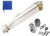 Conical GP Megaphone Stainless for Jade and Zephyr 400 Silencer, 50.8mm, Universal, Style, Steel, Slip-On, CBR250R, 400SF, CB400, Ninja,