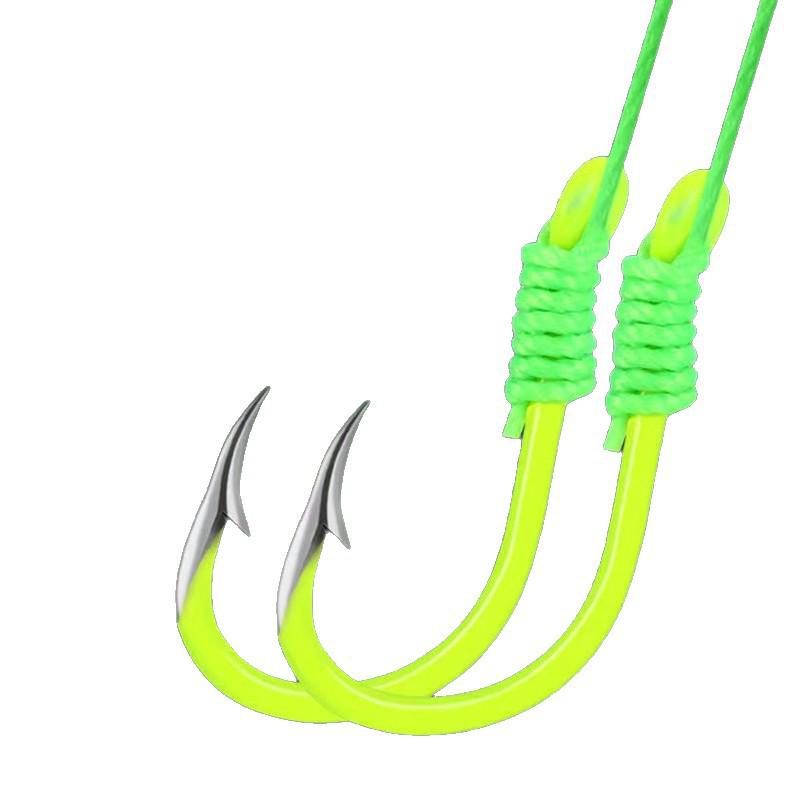 Luminous Bighead & Silver Carp Fishing Rig with Spring Explosion and Fast Attack Hooks