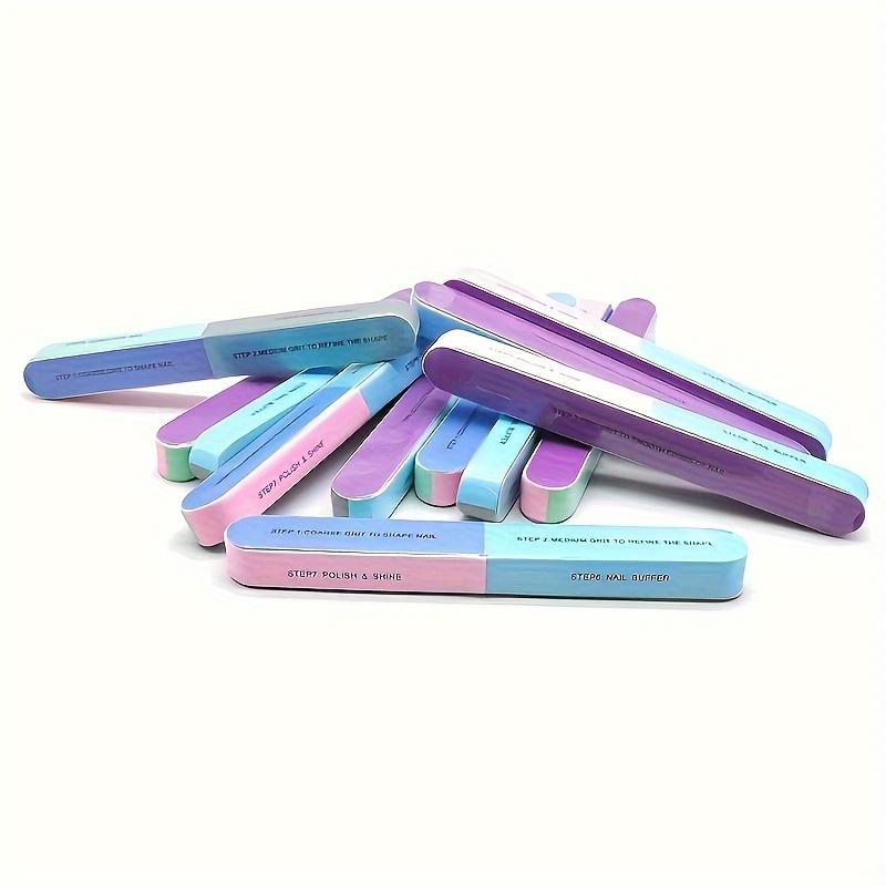 7 Sides Nail Buffers Files Professional Polisher For Nail Art Manicure Polishing Block Buffing Accessories Tools