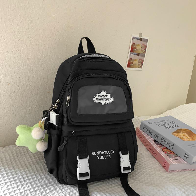 Sac à dos grande capacité pour fille mignonne style collège pour voyage et école