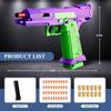 2011SIG17 Shell Ejceting Toy Gun Model Automatic Continuous Firing Soft Bullet Empty Hanging Airsoft Birthday Gifts for Boys