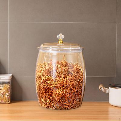 Jar with Airtight Lid for Home Pantry Candy Rice Storage