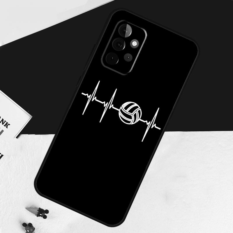 Love Play Volleyball Case For Samsung Galaxy A05 A06 A26 A16 A56 A36 A22 A32 A52 A54 A34 A14 A55 A15 A53 A33 A35
