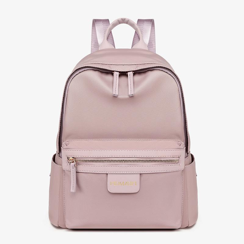 

Backpack Large Capacity Women s 2025 High Sense Niche Oxford Cloth Backpack Lightweight Versatile Fashion School Bag Women s Bag Tide рожевий