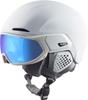ALPINA ALTO Ski and Snowboard Visor Helmet with Mirror Eyeglass Adjustable Size Q-LITE Visor, Compatible, (55-59 Cm)