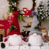 Christmas Decorations Glowing Swedish Gnomes with LED Light Scandinavian Nisse Tomtes Elf Doll for Holiday Party Decor