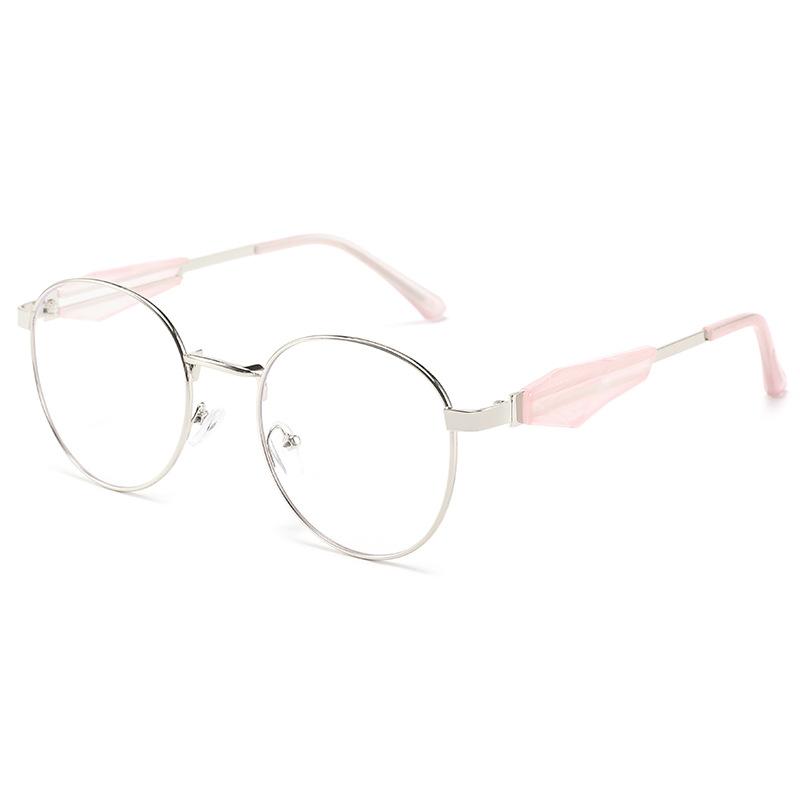 JYL Круглые металлические солнцезащитные очки UV400 Унисекс Винтажные Высококачественные Модные / 2667 2667-C10