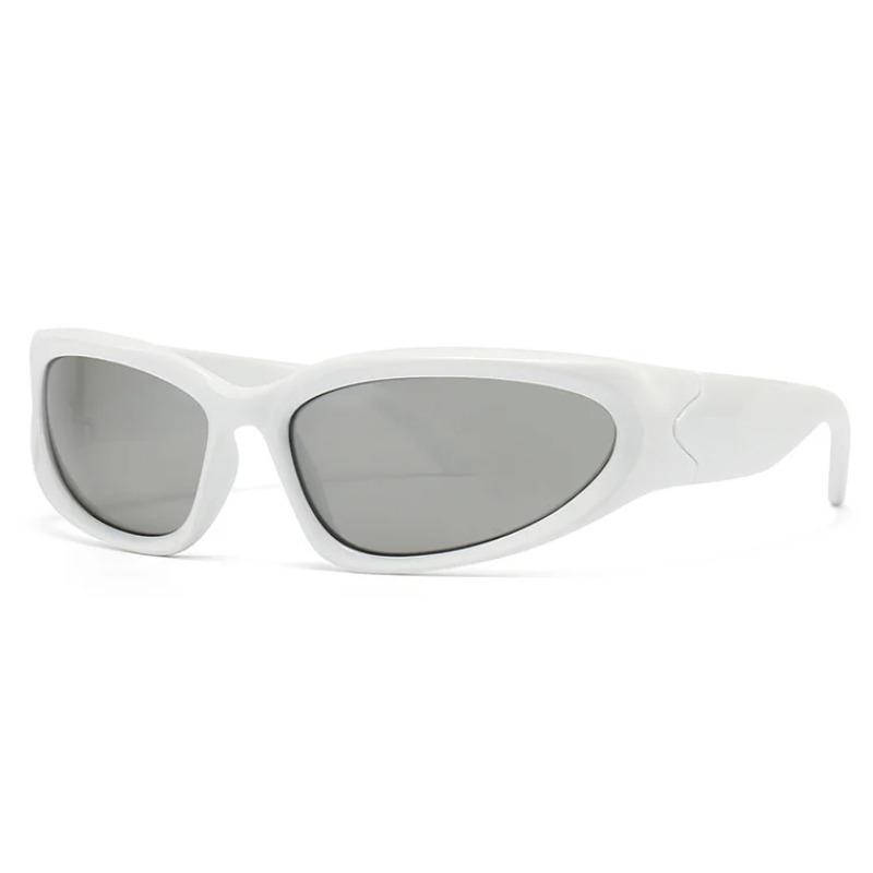 Unique Y2K Designer Luxury Sunglasses Women Rectangle Big Frame Sun Glasses For Men Outdoor UV Protection Classic 2000S Black Sh