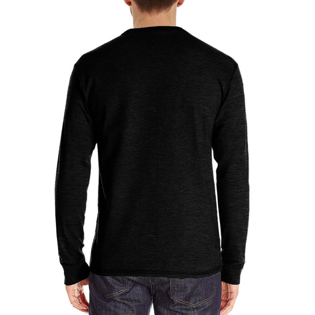 Men's Shirt Loose Fit Heavy Weight Long Sleeve Performance T-Shirt