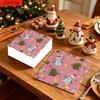 20pcs Disposable Napkins with Christmas Candy Pattern Print for Wedding,Parties,and Daily Use for Thanksgiving Fall Christmas Table Decoration