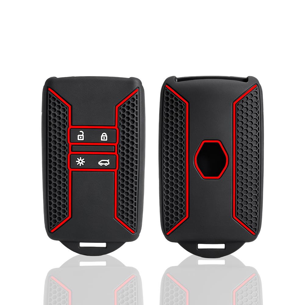 Fashion Silicone For Renault Captur Koleos Kadjar Arkana Megane Dacia Duster Sandero Stepway Smart Car Key Cover Fob Case