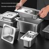 Stainless Steel Food Pan with Separate Lid