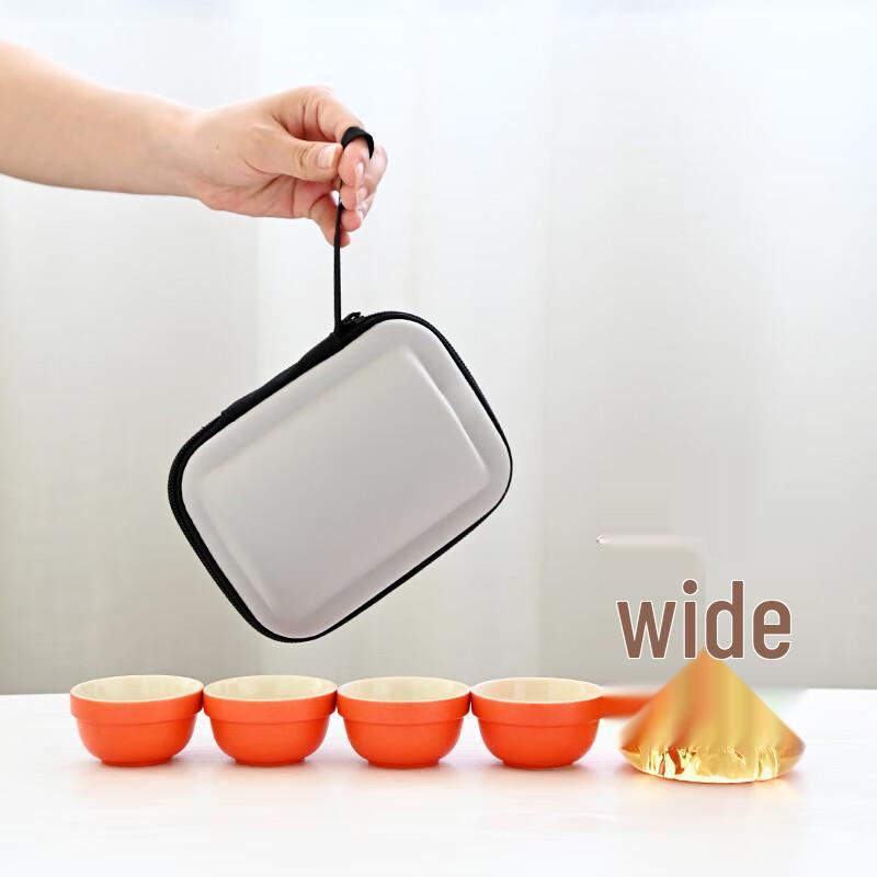 Portable Ceramic Travel Tea Set