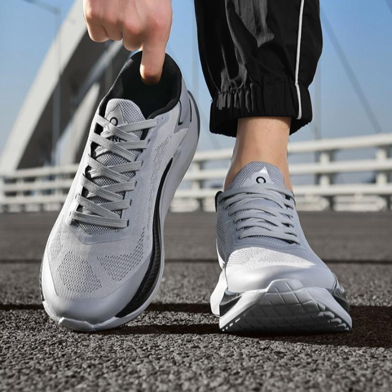 2025 New Unisex Platform Sneakers Lightweight and Breathable Fly Woven Running Shoes for Men Mesh Comfort Tennis Shoes for Women