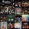 2020 Christmas Merry Window Wall Sticker Decals Snowflake Santa Claus Decor Xmas