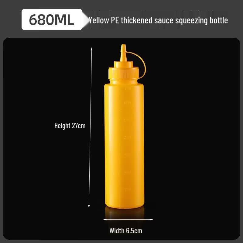 ZISIZ Food-Grade Squeeze Bottle